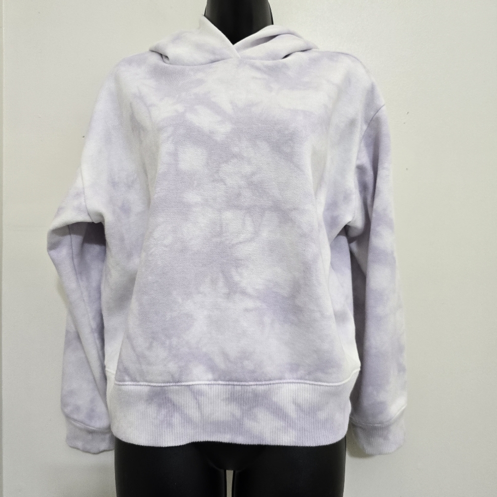 a new day Women's size‎ Medium Tie Dye Cozy Comfy Hoodie Purple